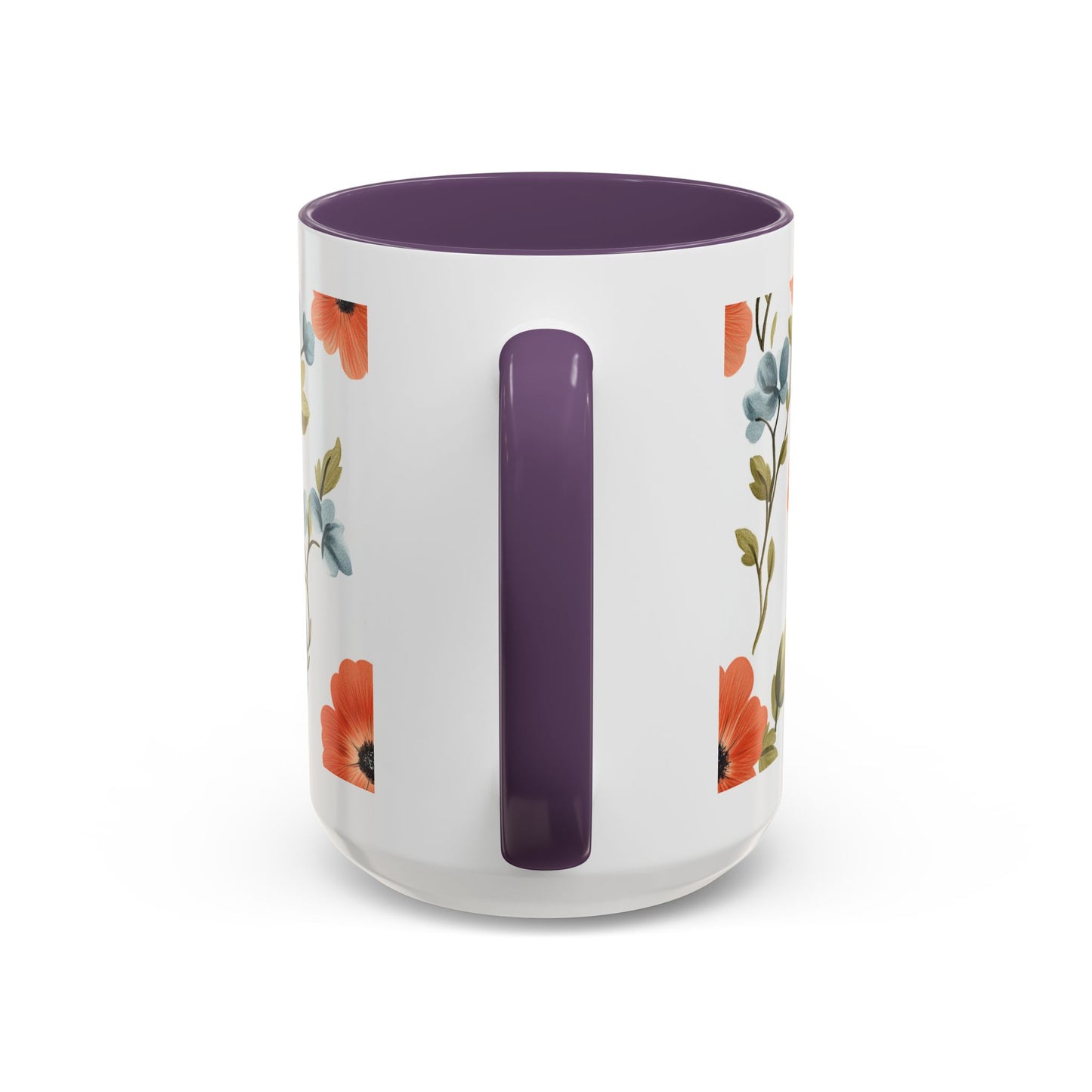 She Held My Hand Forever Floral Coffee Mug