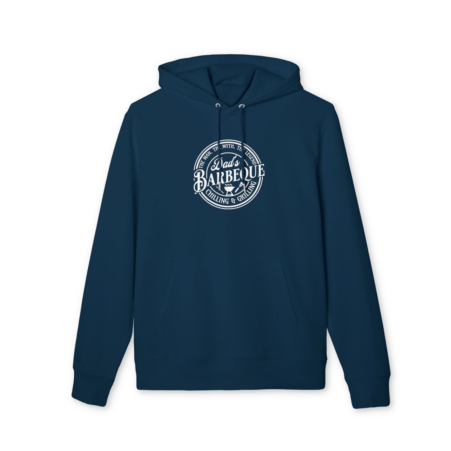 Barbeque Dad Hoodie — Vintage "Dad's Barbeque: Grillin' & Chillin'" Pullover