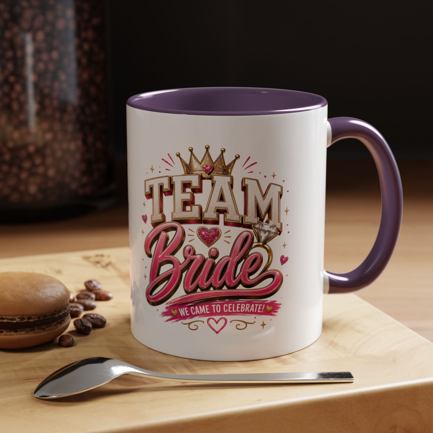Team Bride Coffee Mug — 'Team Bride' Bachelorette Accent Mug (11/15oz)
