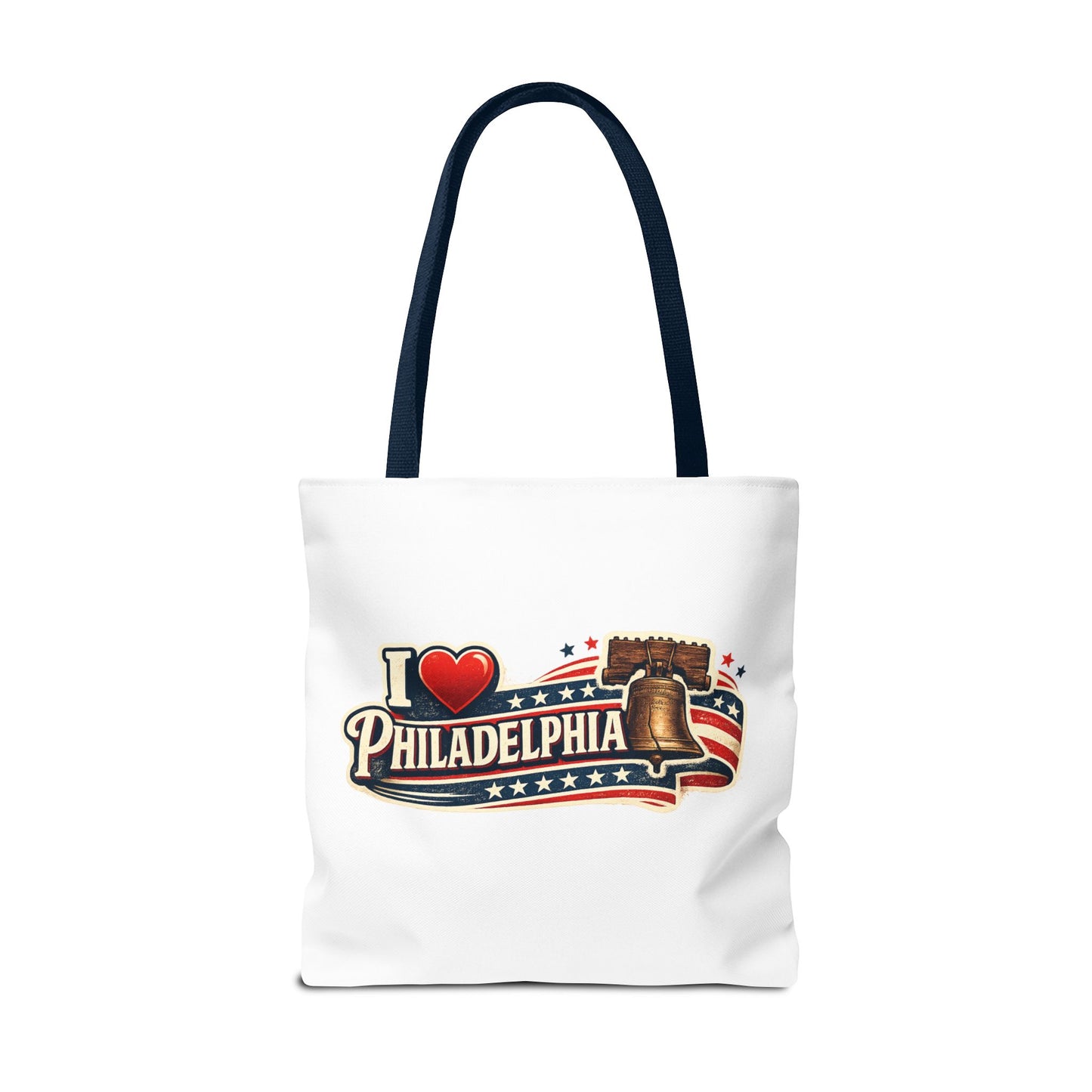I Philadelphia Liberty Bell Tote Bag — American Flag City Souvenir