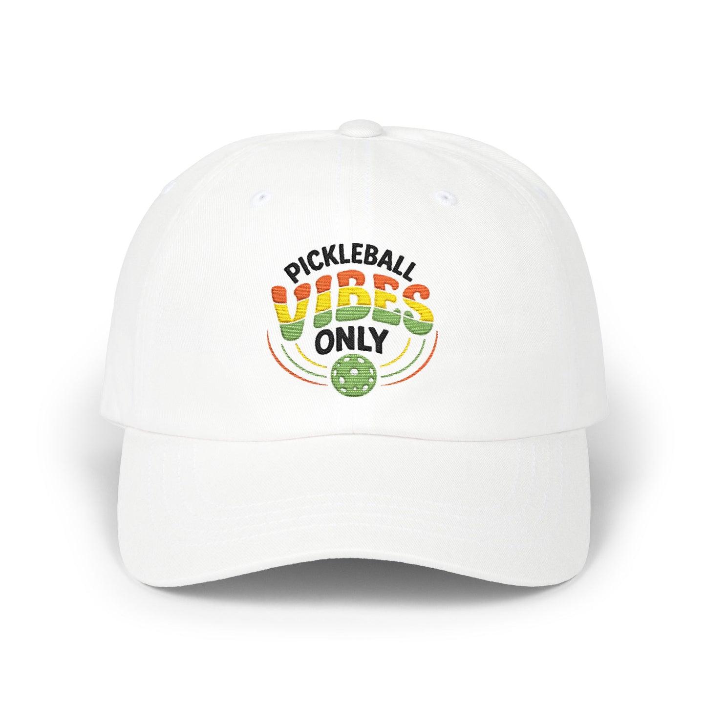 Pickleball Vibes Only Dad Cap