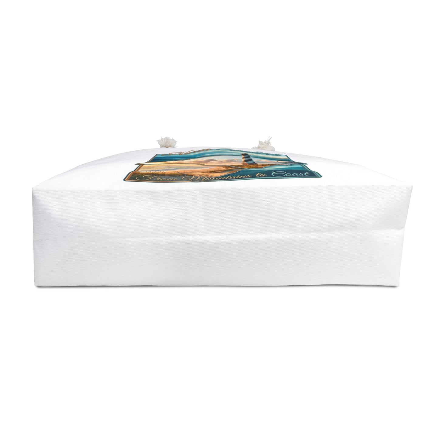 North Carolina Lighthouse Weekender Bag — From Mountains to Coast Travel Tote