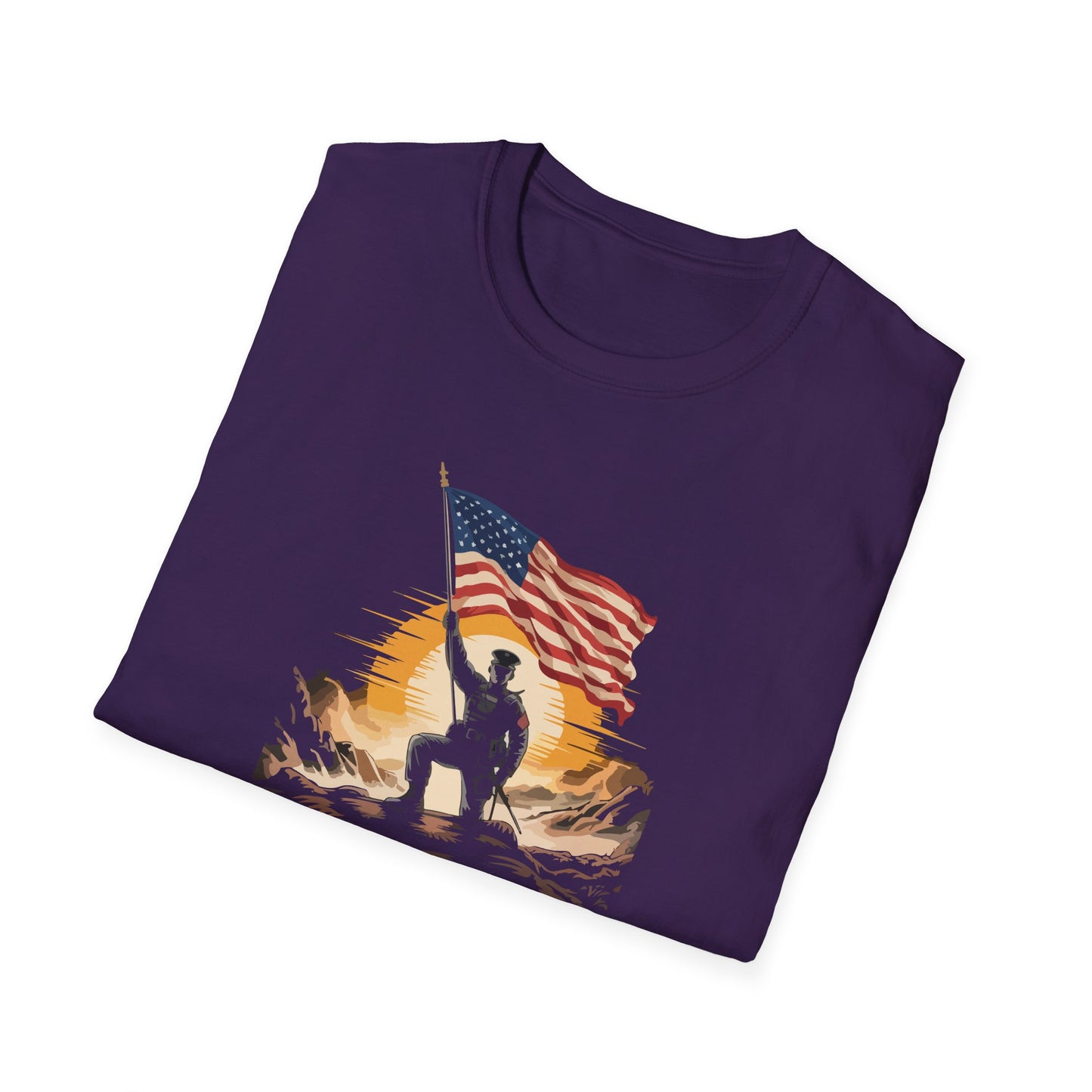Navy Built • American Made T‑Shirt