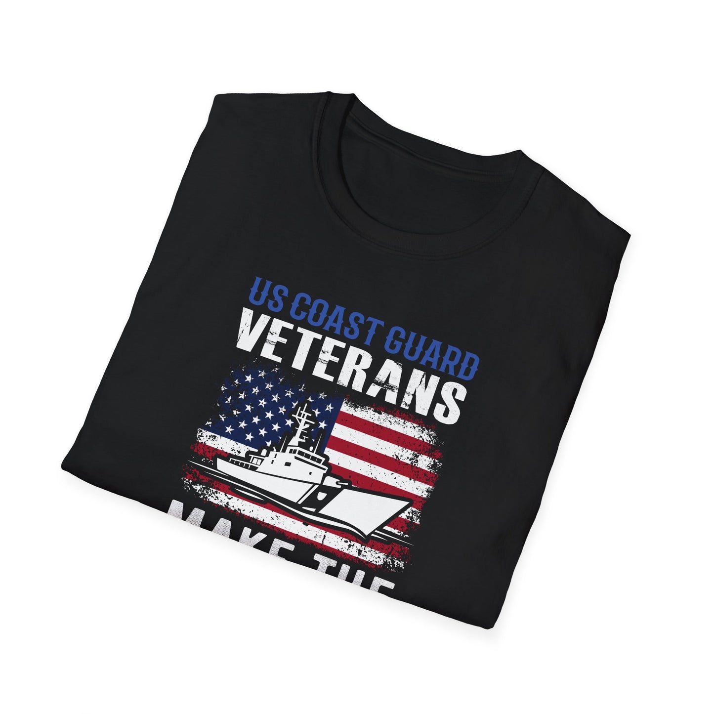 US Coast Guard Veterans Make the Best Grandpas T-Shirt
