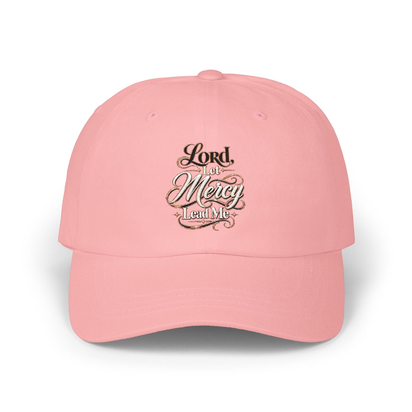 Dad Cap — "Lord Have Mercy" Script Embroidered Baseball Hat