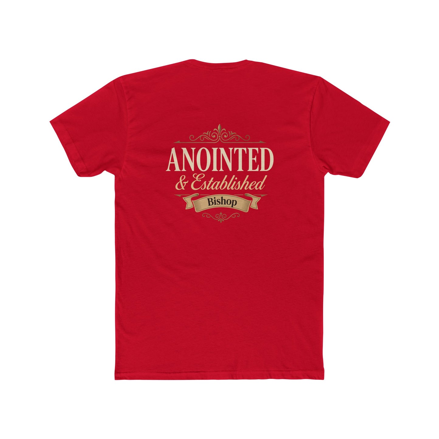 Anointed & Established Bishop T-Shirt — Christian Ministry Tee