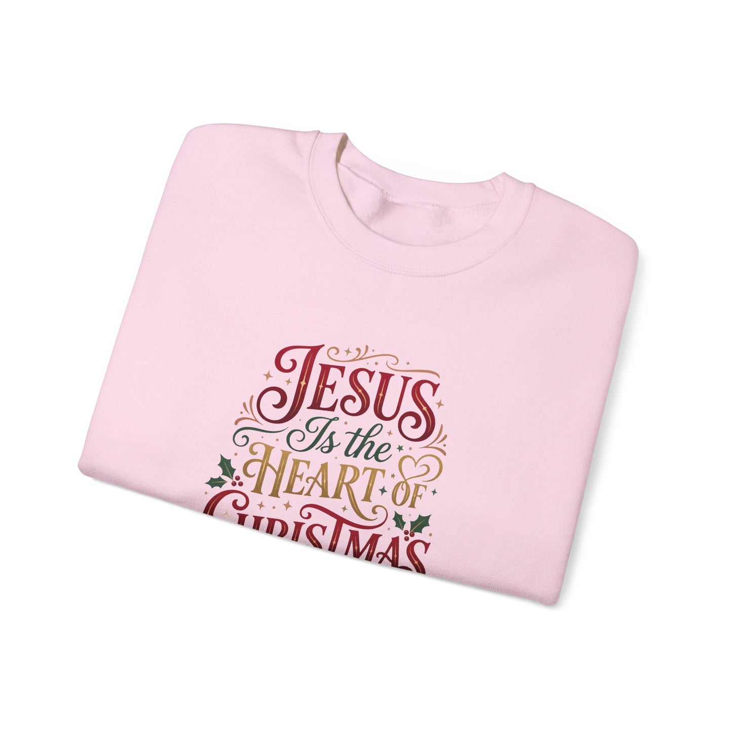 “Jesus Is the Heart of Christmas” Sweatshirt