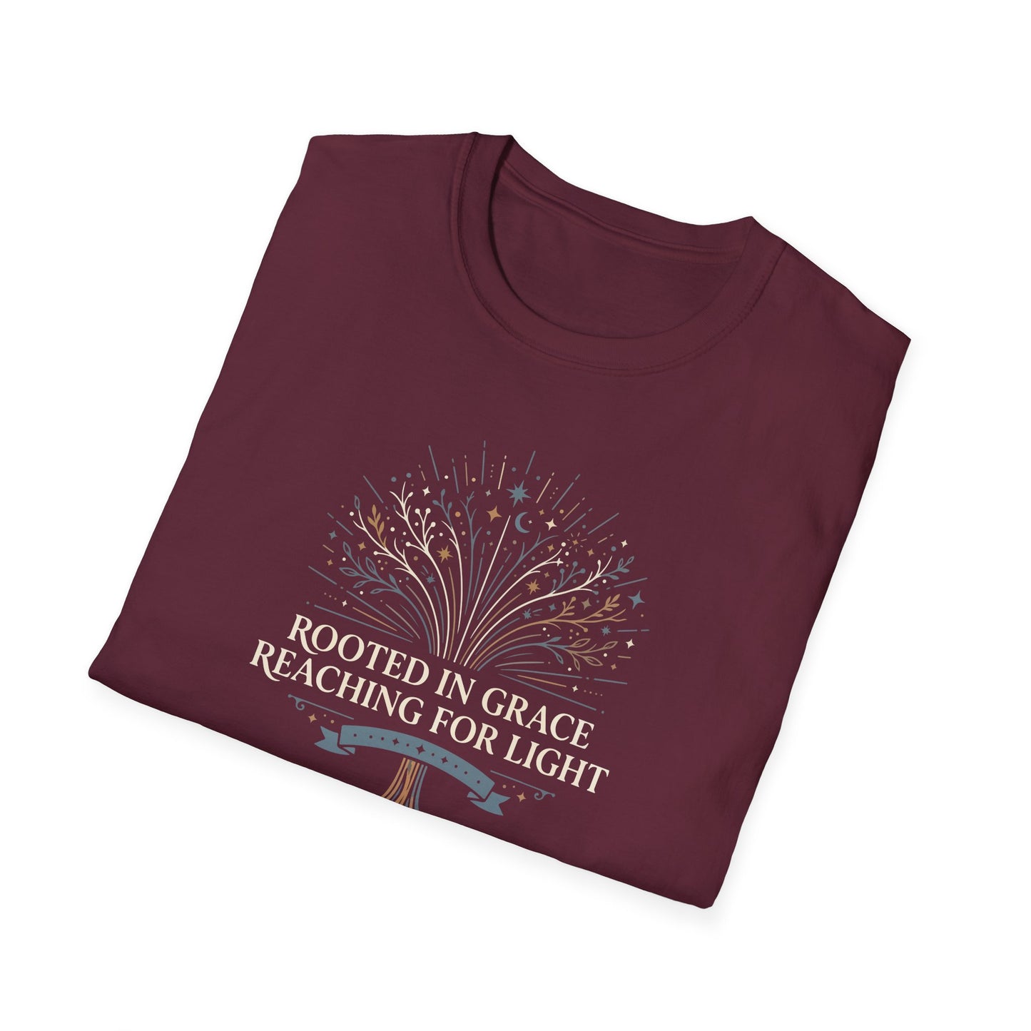 Rooted in Grace Reaching for Light T-Shirt