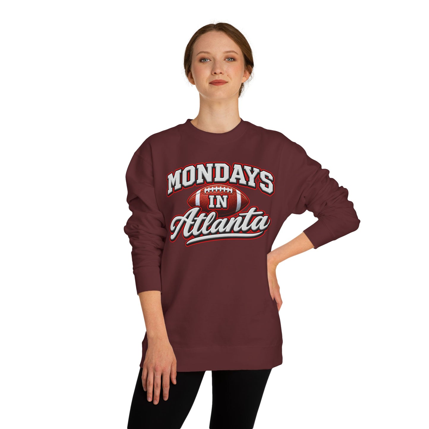 Mondays in Atlanta Football Sweatshirt