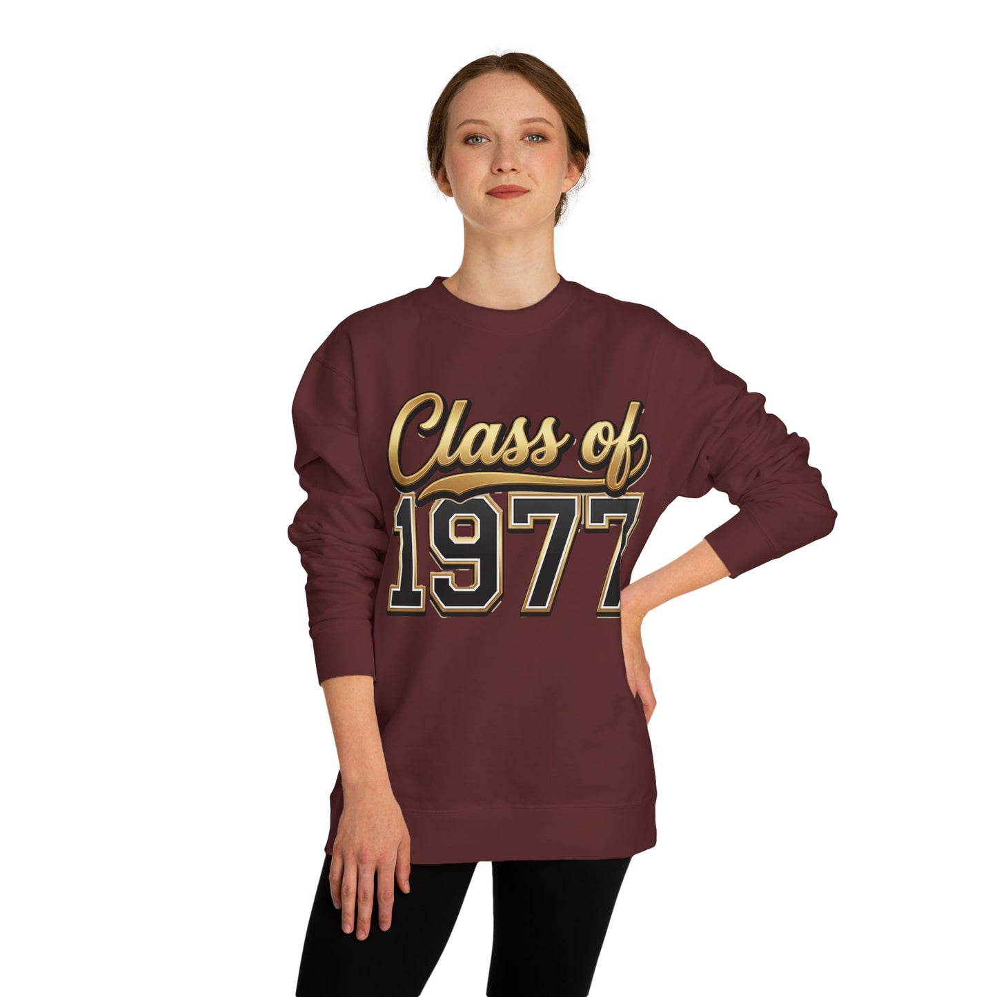 Class of 1977 Sweatshirt — Retro Graduation Reunion Crewneck
