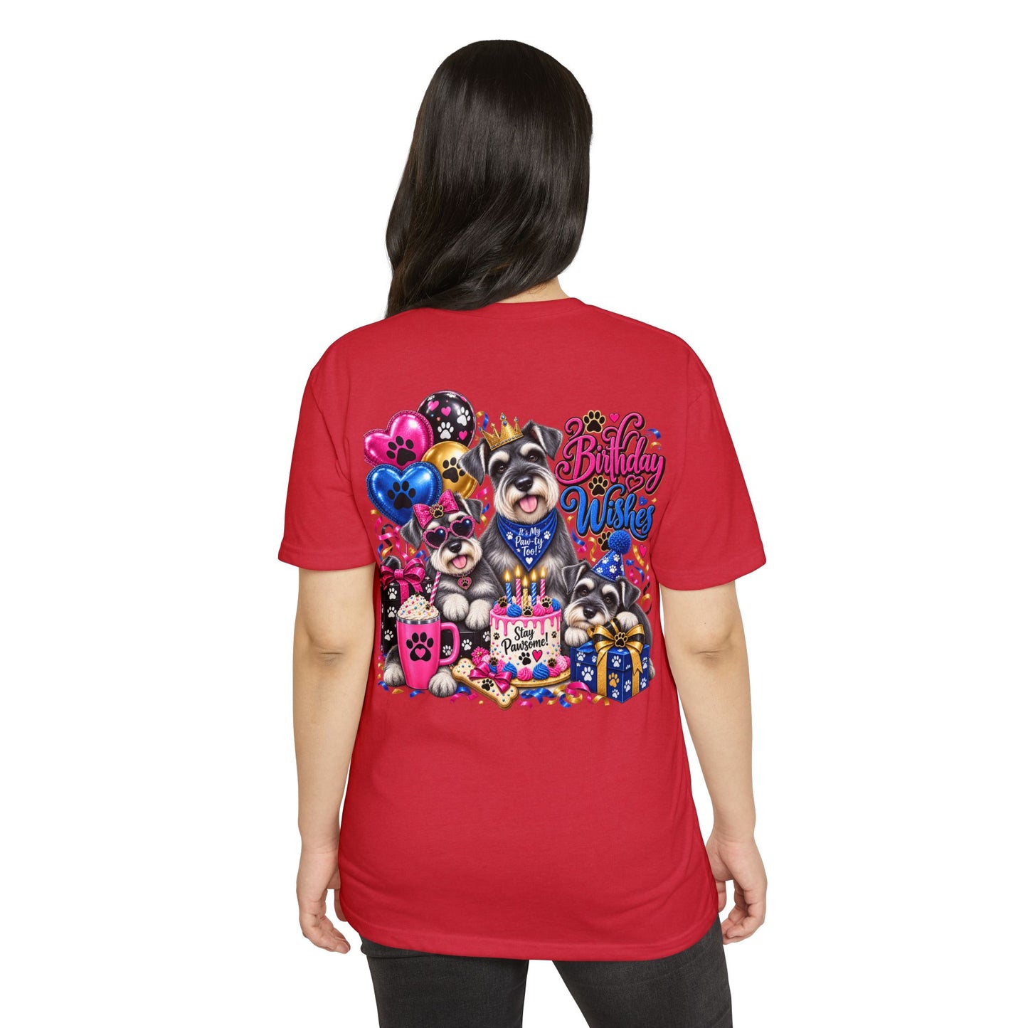 Birthday Wishes Schnauzer T-Shirt