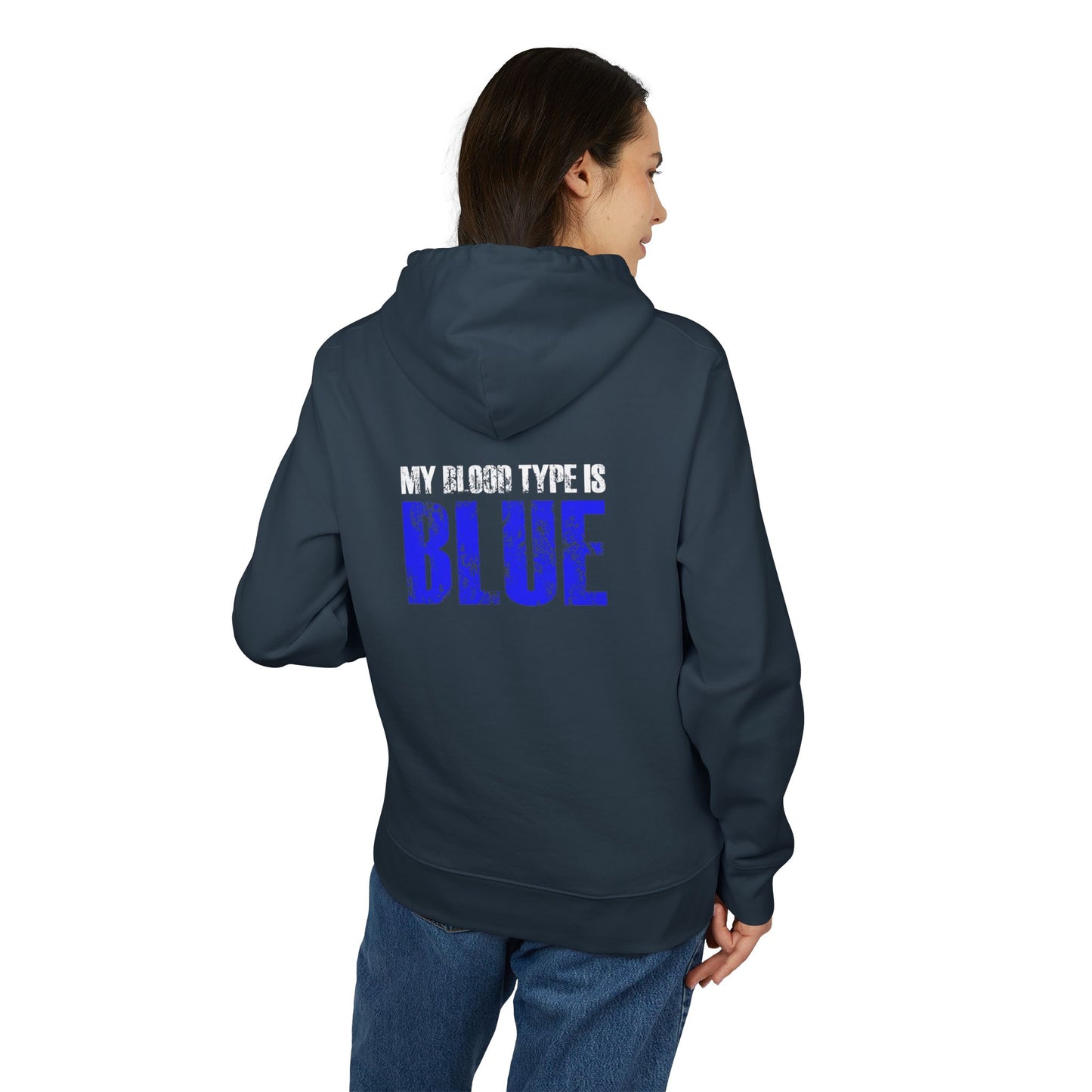 My Blood Type Is Blue Hoodie