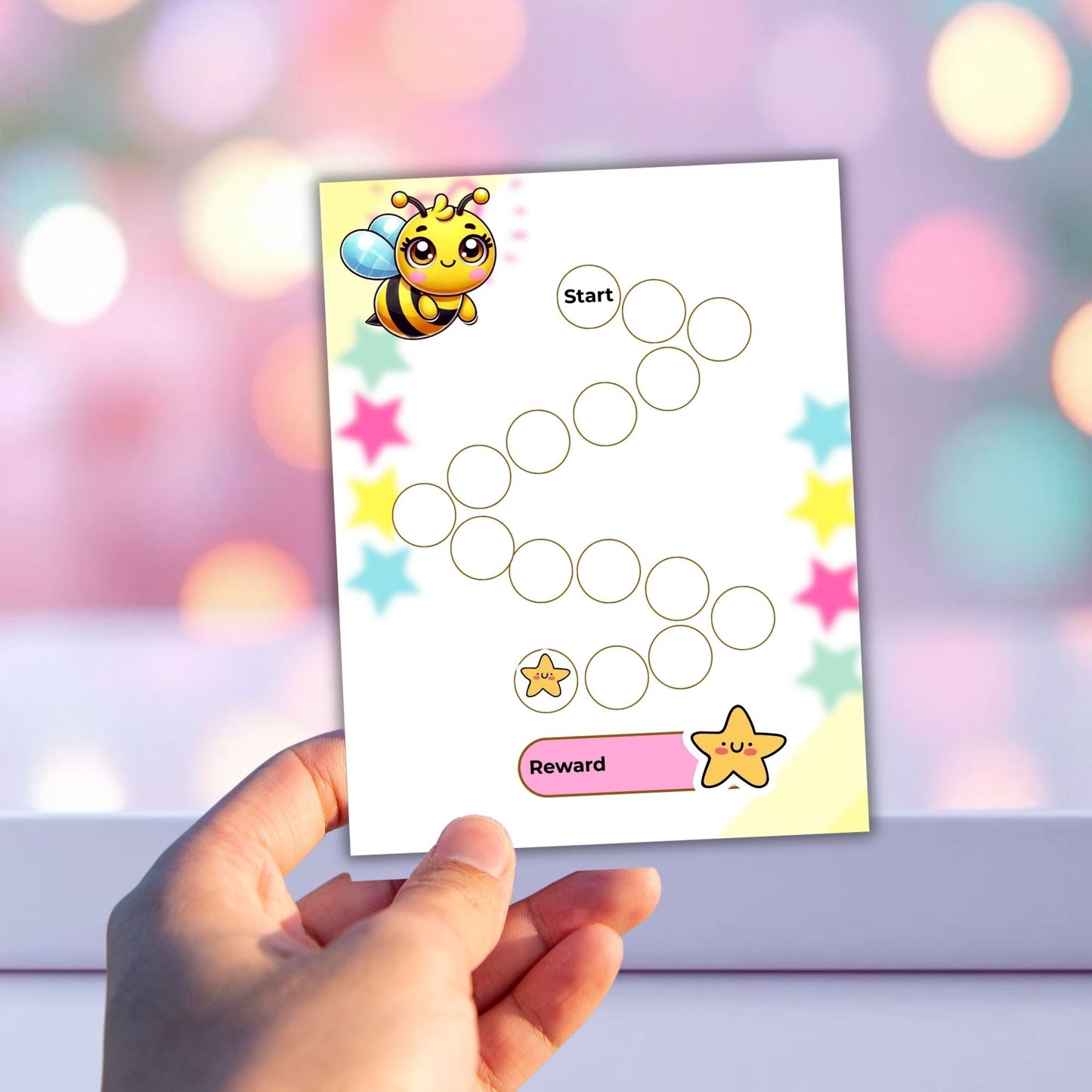 Reward Chart for Kids Printable | Fun Behavior & Motivation Tracker System