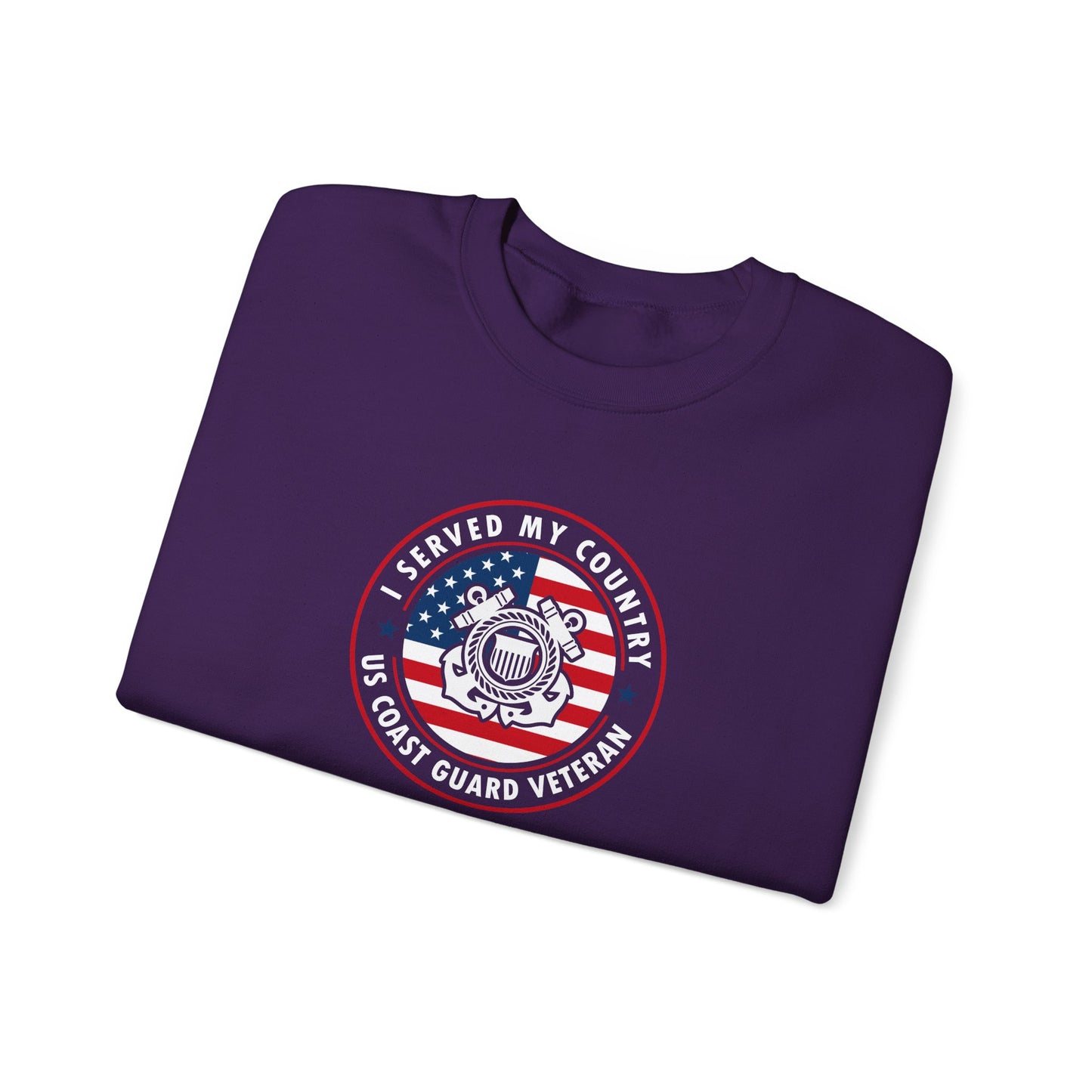 I Served My Country US Coast Guard Veteran Sweatshirt