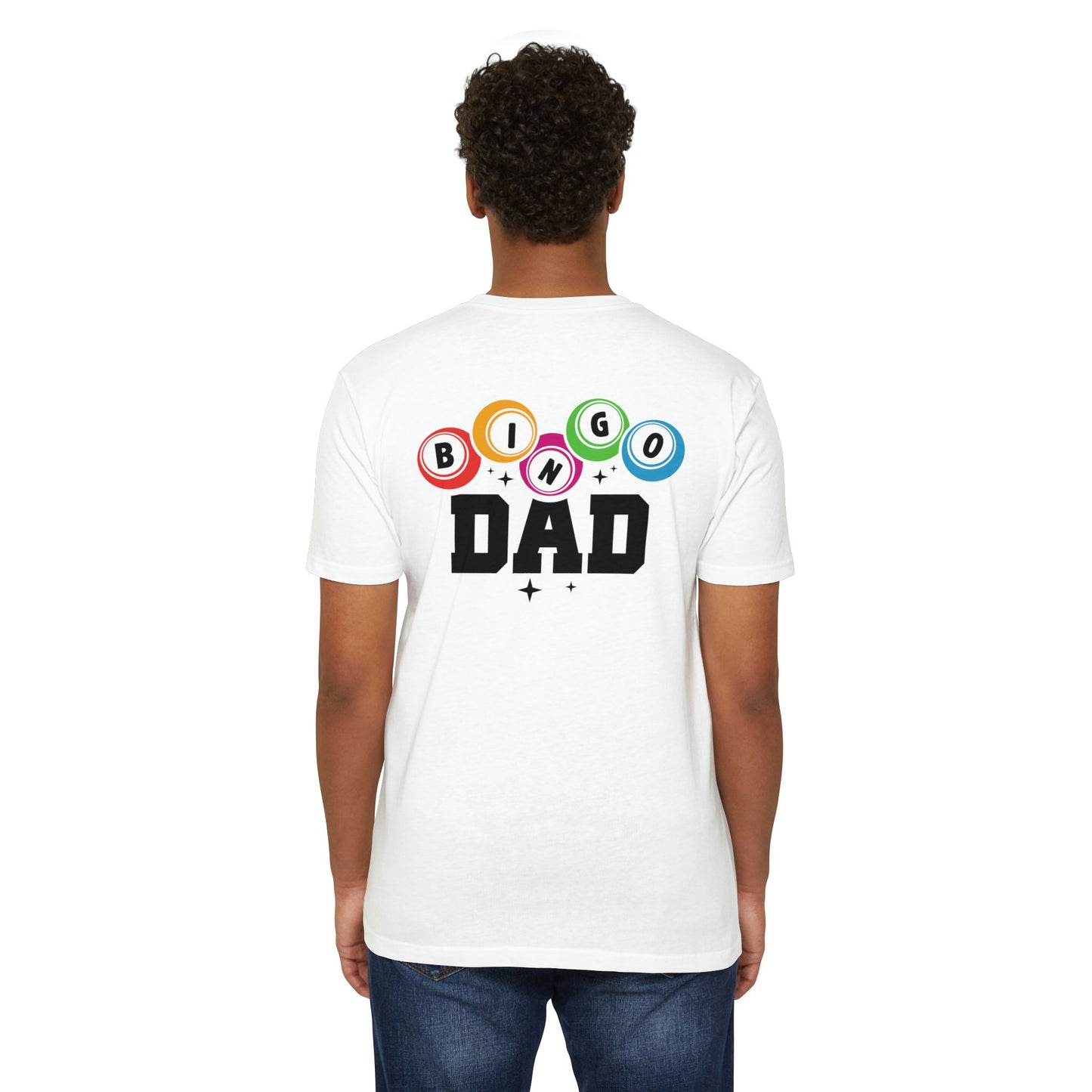 Bingo Dad T-Shirt — Retro Bingo Balls Father's Day Tee