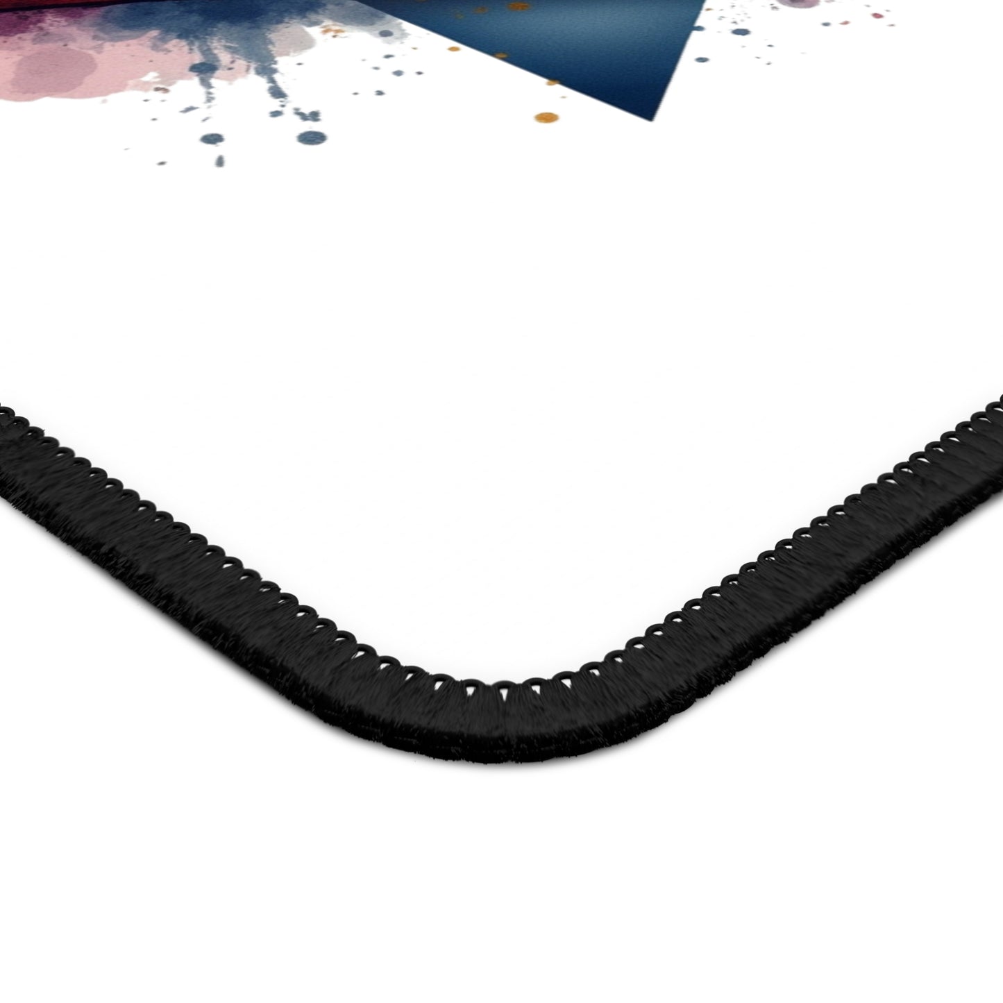 Never Forget 9/11 Gaming Mouse Pad — Patriotic American Flag Heart Memorial Desk Mat