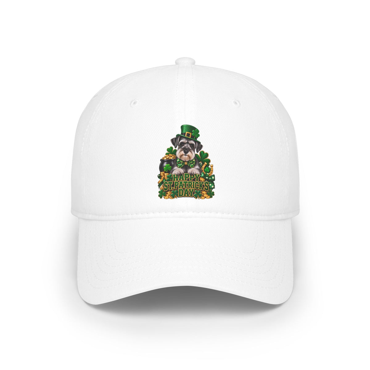 St. Patrick's Dog Baseball Cap — Lucky Pup Leprechaun Hat