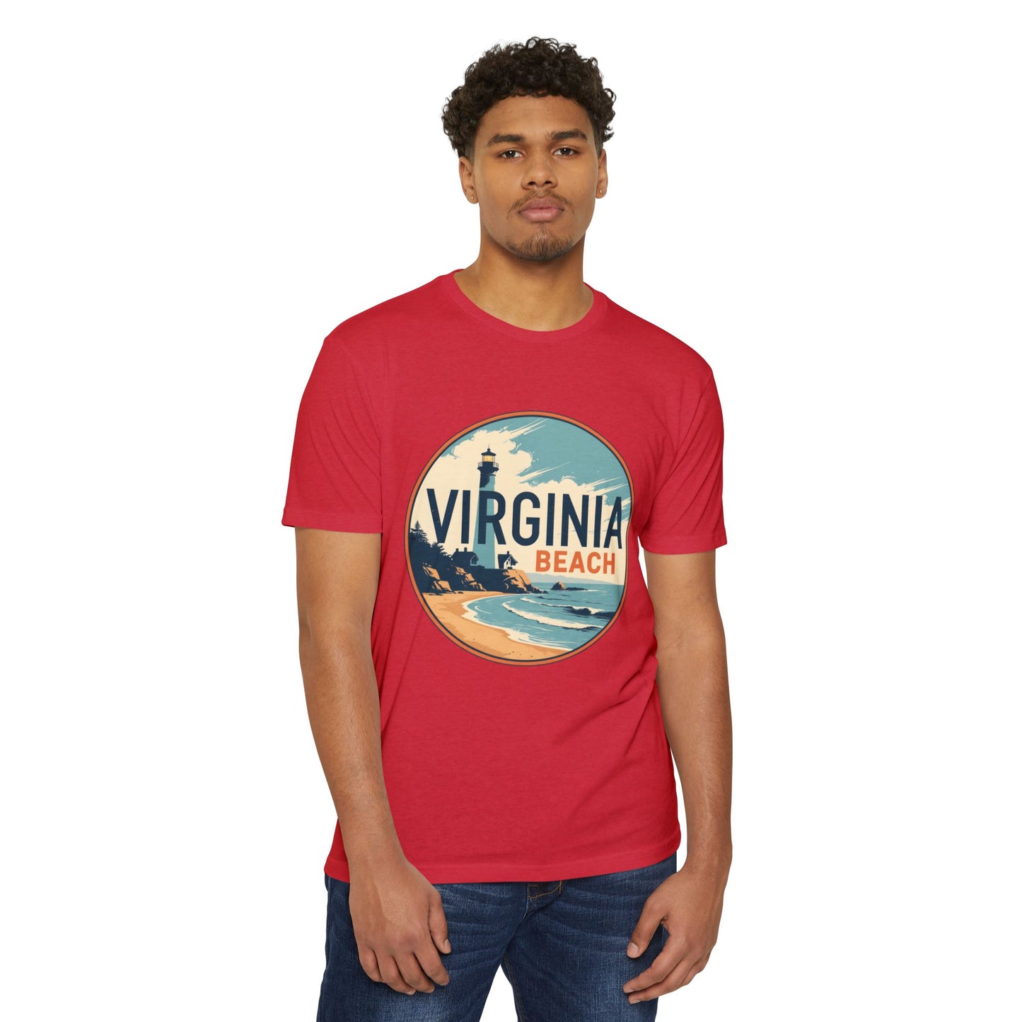 Virginia Beach Vintage Lighthouse T-Shirt