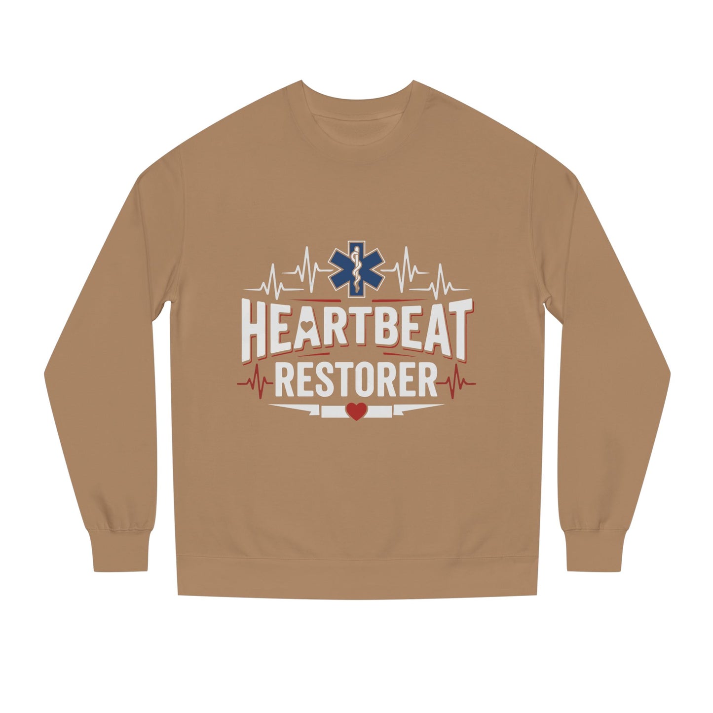 Heartbeat Restorer Sweatshirt — EMS Paramedic Crewneck for First Responders
