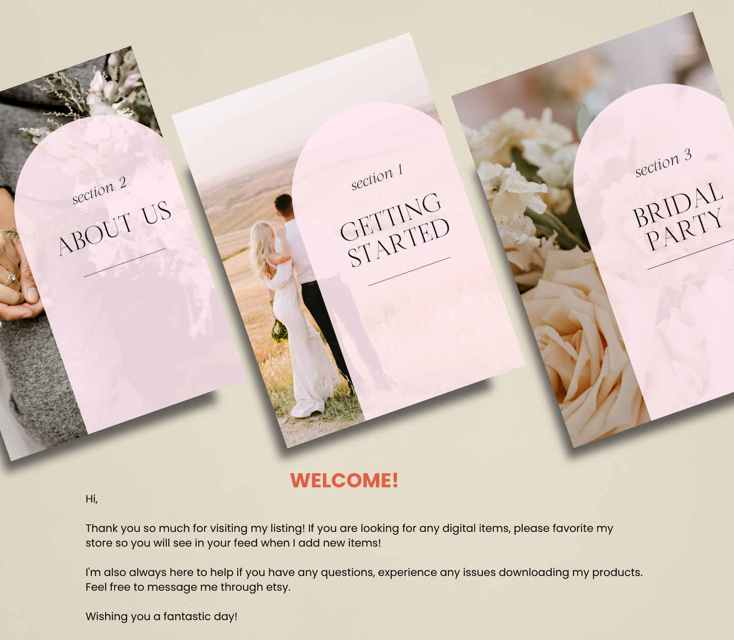 Wedding Template | Editable Printable Planner & Checklist
