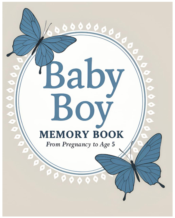 Baby Boy Memory Book to Age 5