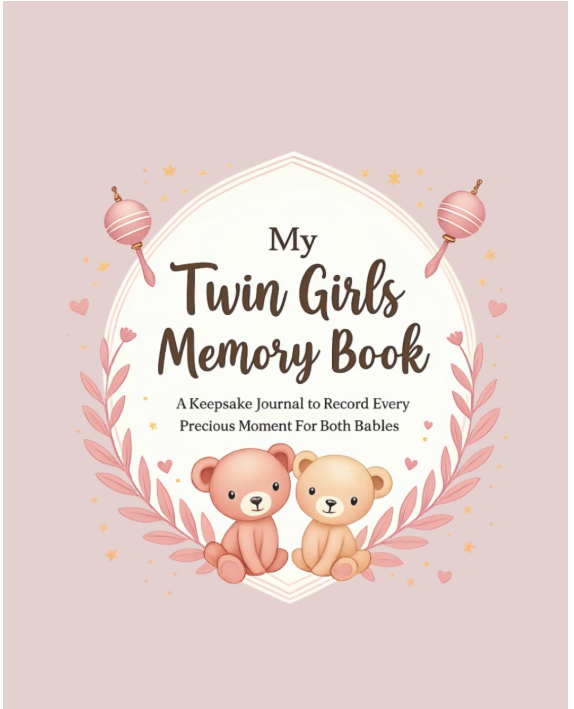 My Twin Girls Memory Book: From Pregnancy to Age 1 – A Keepsake Journal to Record Every Precious Moment