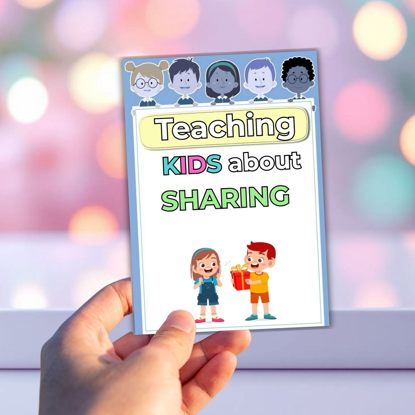 Basics of Sharing & Helping Others for Kids | Kindness Learning Printable Workbook