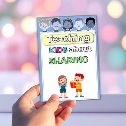 Basics of Sharing & Helping Others for Kids | Kindness Learning Printable Workbook