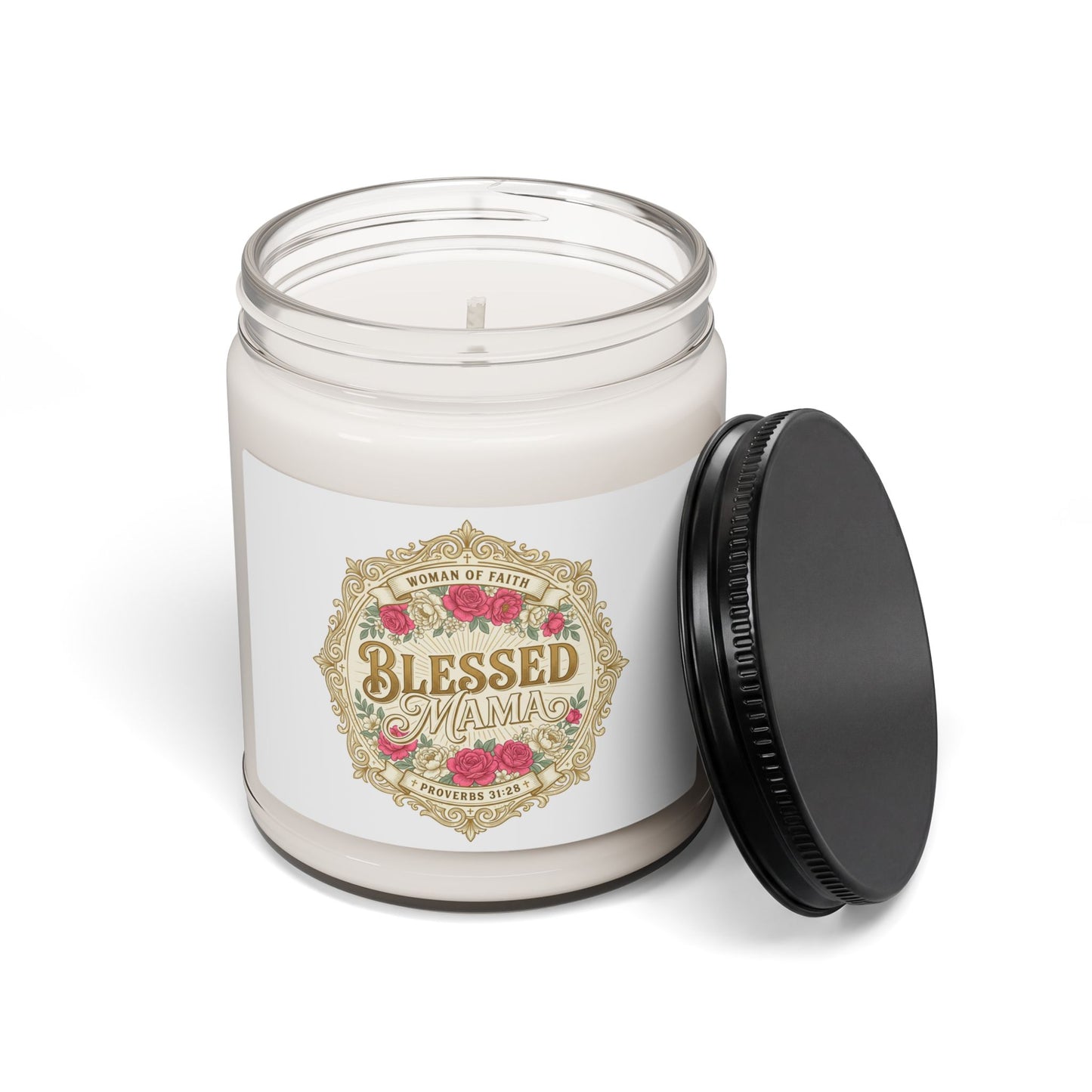 Blessed Mama Candle | mom life, minimalist mom streetwear