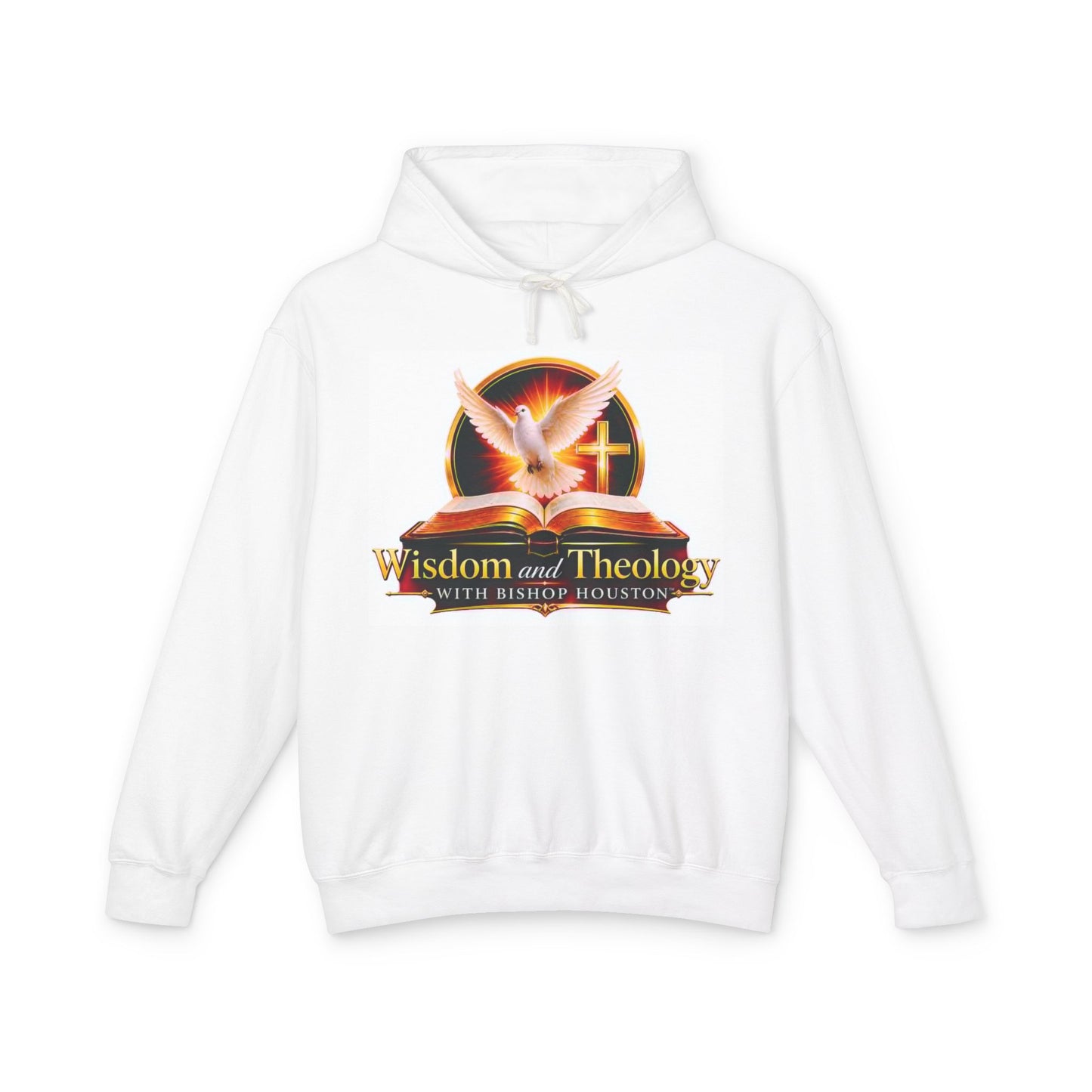 Wisdom and Theology Hoodie — Dove & Cross Christian Ministry Sweatshirt