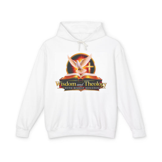 Wisdom and Theology Hoodie — Dove & Cross Christian Ministry Sweatshirt