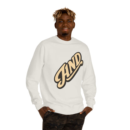 Kind Script Sweatshirt — Retro 'KIND' Graphic Crewneck