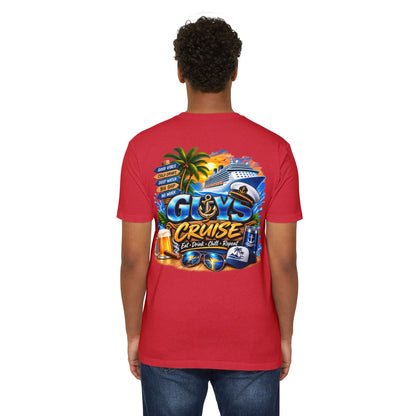 Cruise Guys T-Shirt — "Guys Cruise" Vacation Tee