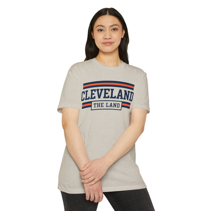 Cleveland "The Land" Retro Striped Tee