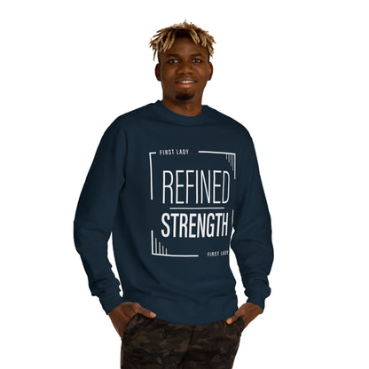 Refined Strength Sweatshirt — "First Lady" Graphic Crewneck