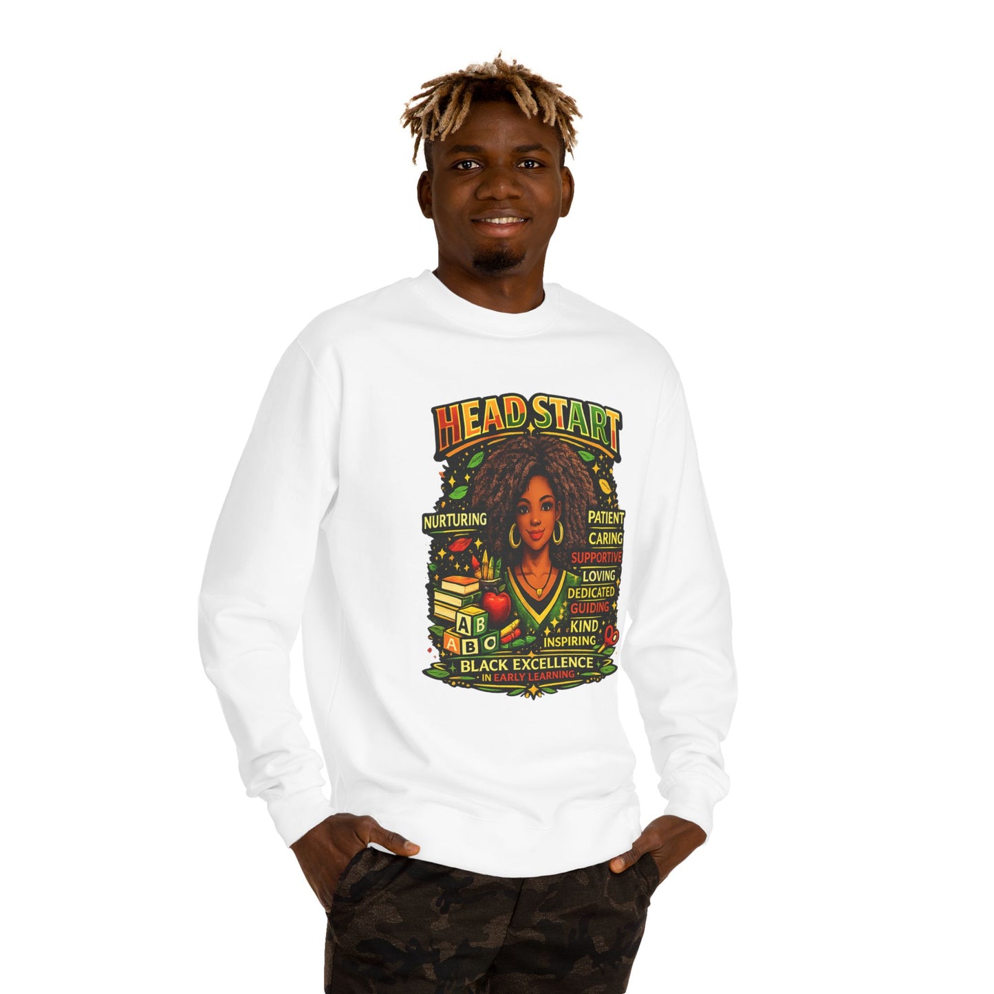 Headstart Black Excellence Sweatshirt — Inspirational Teacher / Early Education Crewneck