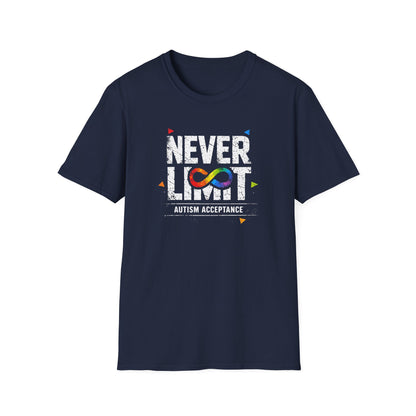 Never Limt Autism Acceptance T-Shirt