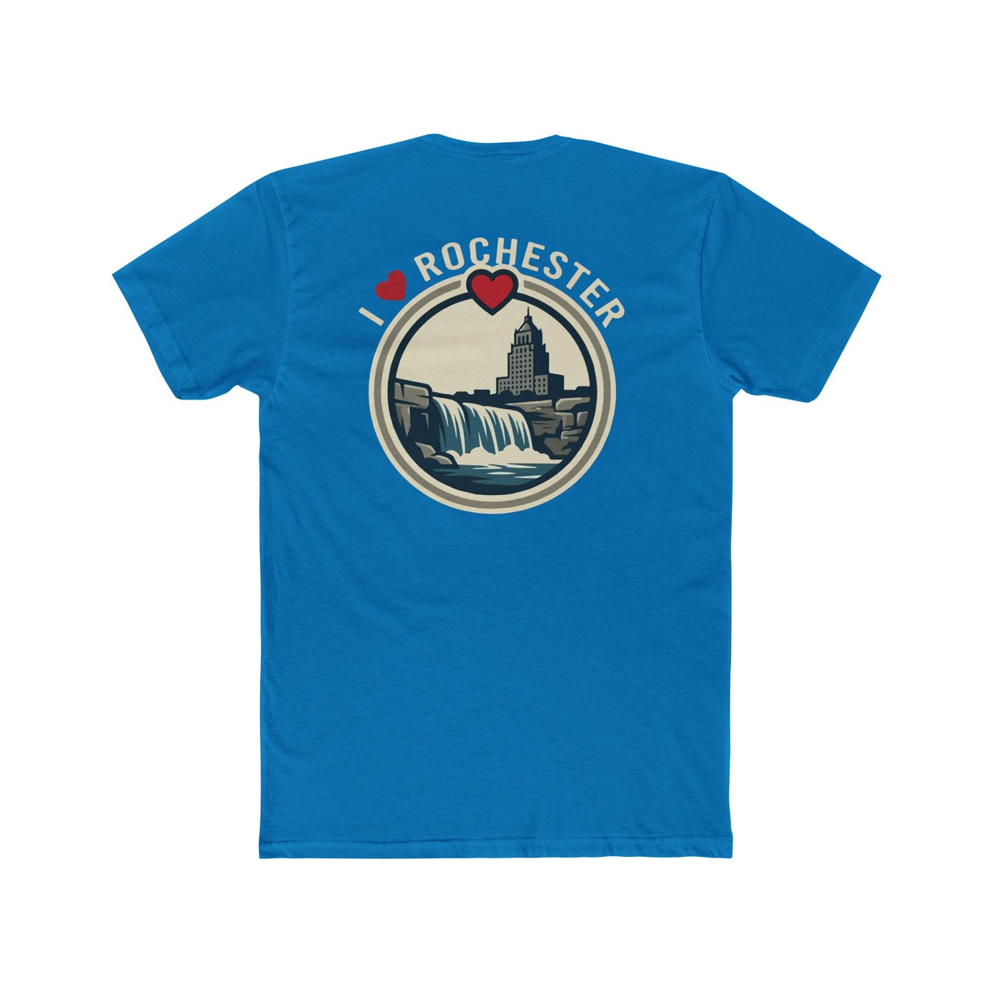 Rochester Heart Graphic Tee — I  Rochester Cityscape T-Shirt