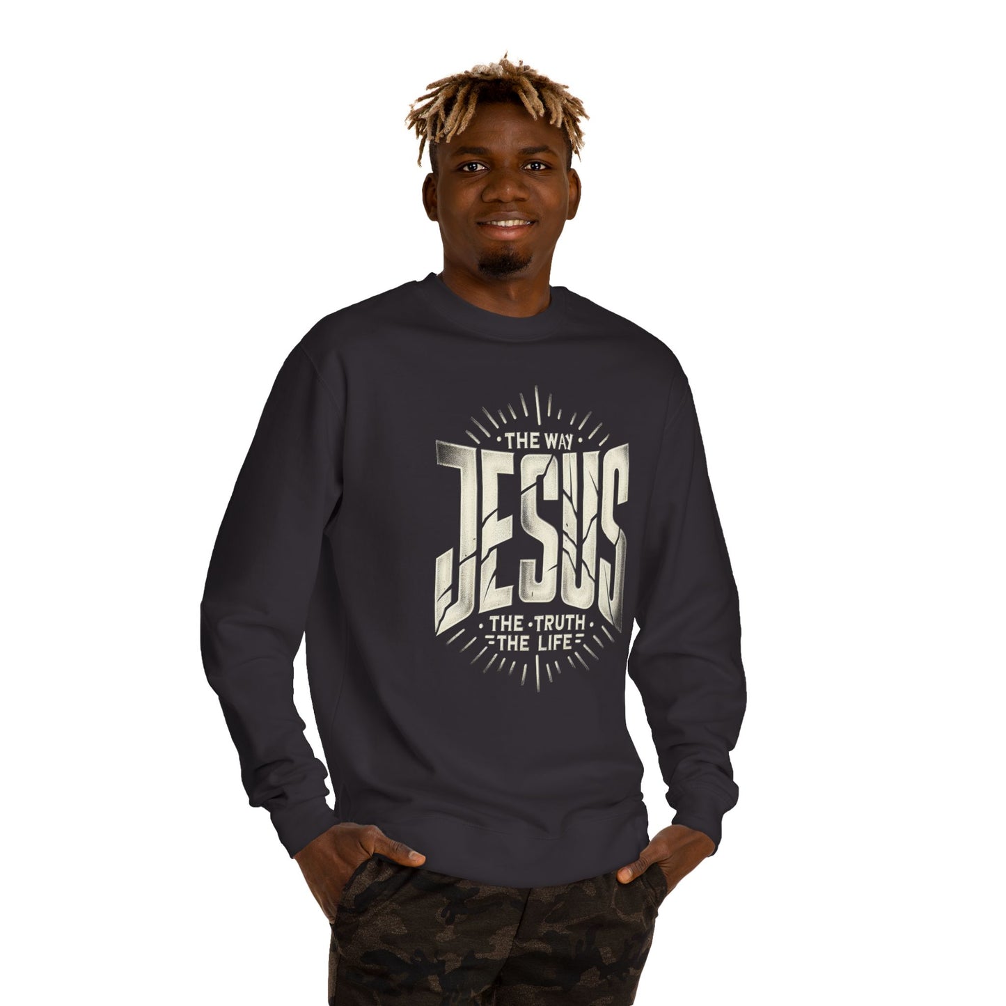 Jesus "The Way, The Truth, The Life" Sweatshirt