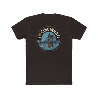 I Heart Cincinnati Tee — Cincinnati Skyline Crew T-Shirt