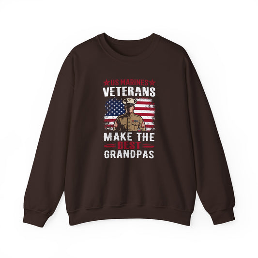 US Marines Veterans Make The Best Grandpas Sweatshirt