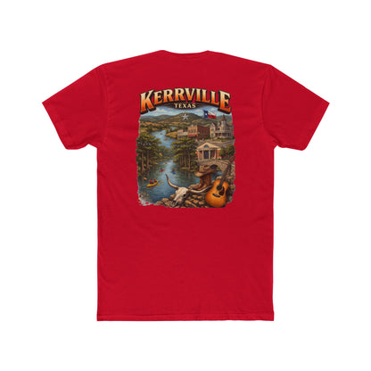 Kerrville Texas Scenic T-Shirt — Riverfront Guitar Vintage Travel Tee