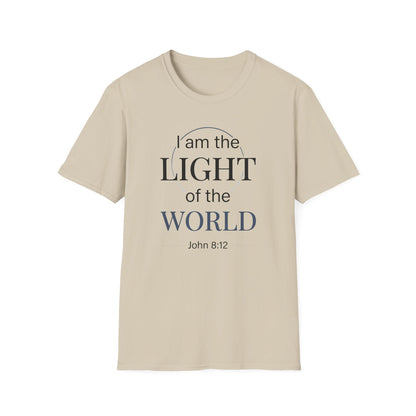 I Am the Light of the World -John 8:12  T‑Shirt