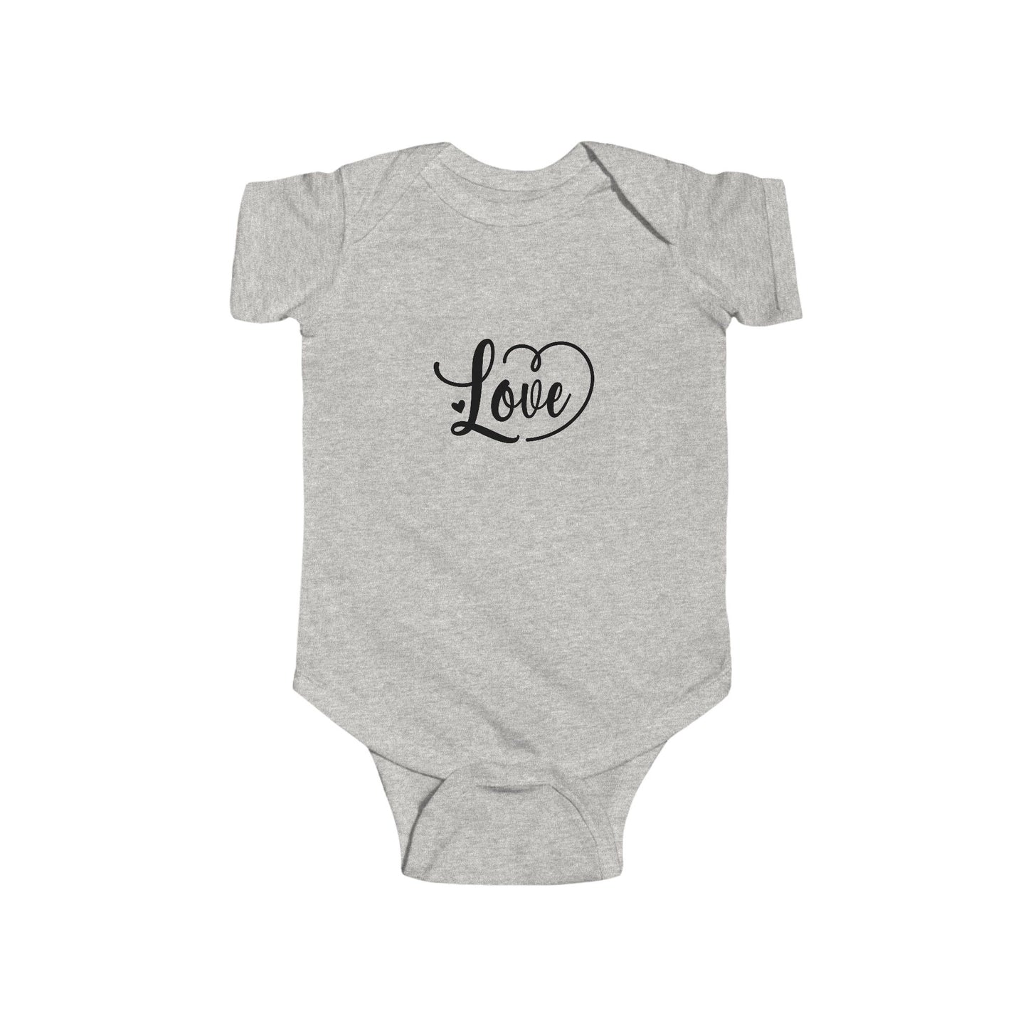 Love Heart Infant Bodysuit
