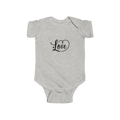 Love Heart Infant Bodysuit