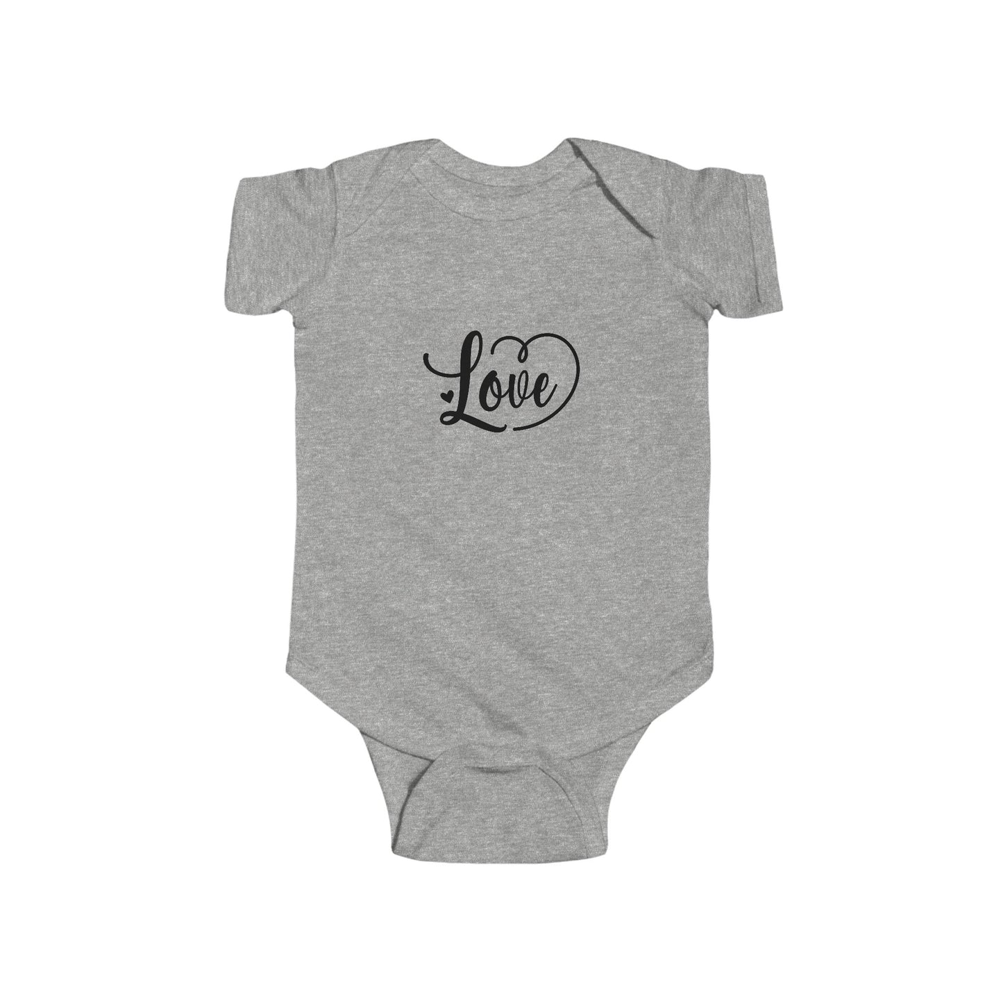 Love Heart Infant Bodysuit