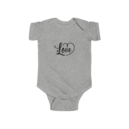 Love Heart Infant Bodysuit