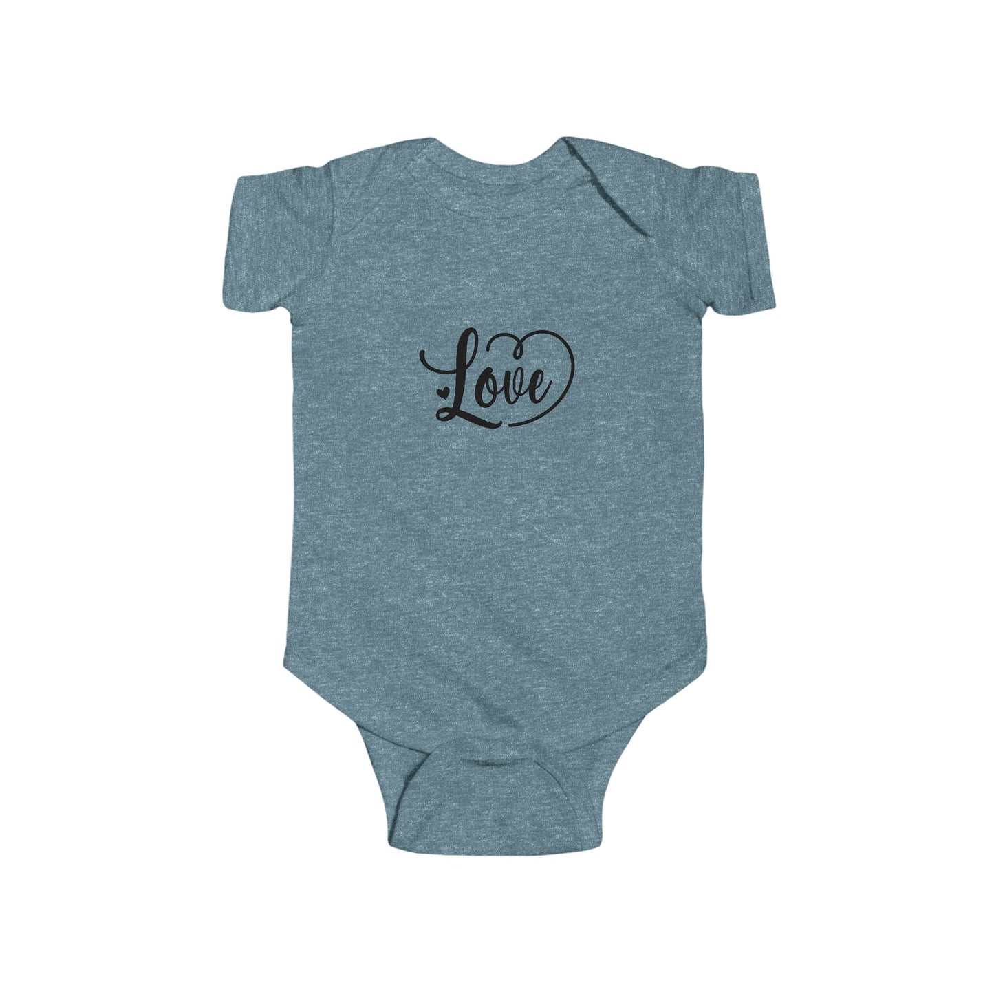 Love Heart Infant Bodysuit