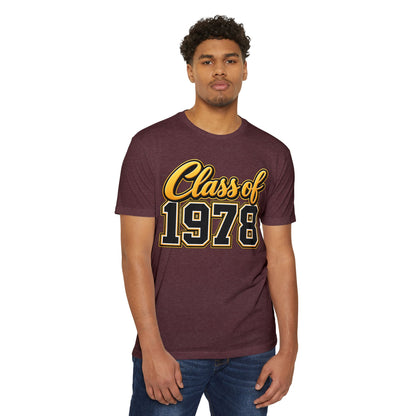 Class of 1978 T-Shirt — Retro Reunion Senior Year Tee