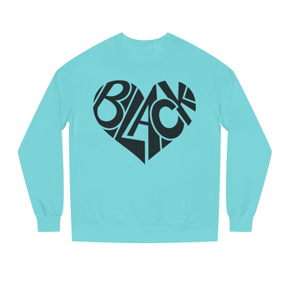 Black Heart Crewneck Sweatshirt